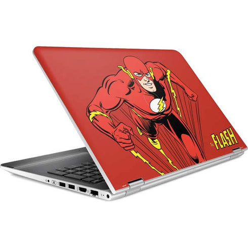 DC Comics The Flash Classic Action Pose Art HP Pavilion Skin